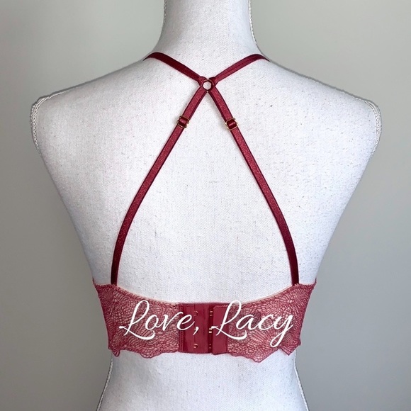 Victoria’s Secret High Neck Lace Up Bralette - Picture 3 of 3